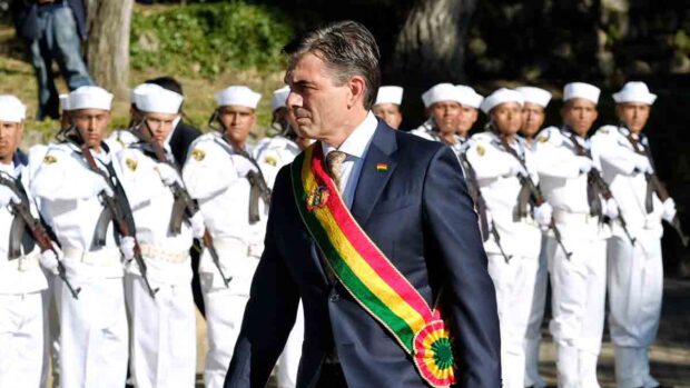 el presidente Rodrigo Paz en Tarija