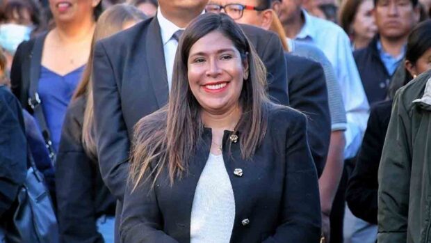 Fátima Tardío, alcaldesa electa de Sucre