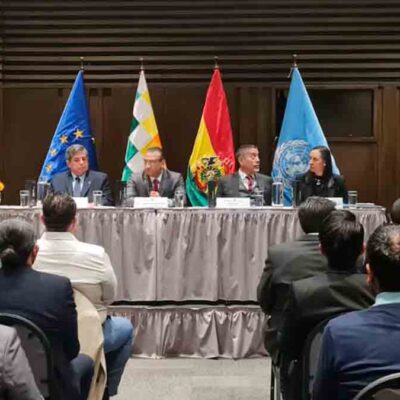 presentación de la cartilla de tipificaciones contra el crimen organizado