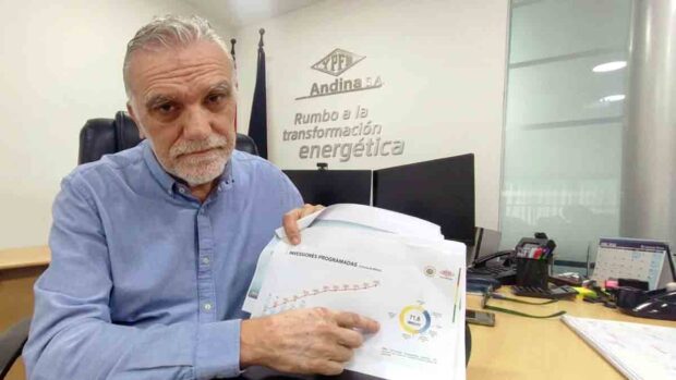 gerente general de YPFB Andina, Raúl Giraudo