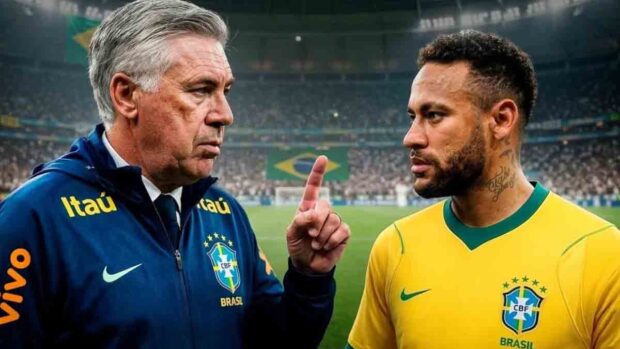 Ancelotti condiciona a Neymar para el Mundial