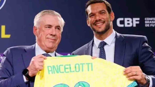 Ancelotti renueva con Brasil