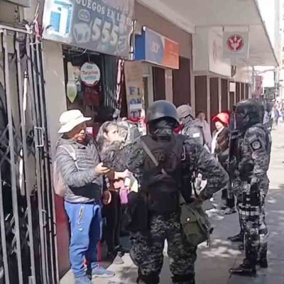 aprehenden a marchistas en Plaza Murillo