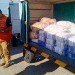 los alimentos donados por Paraguay