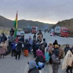 bloqueos en la carretera al occidente
