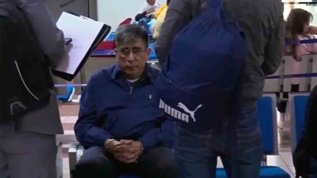 Ronald Casso es aprehendido