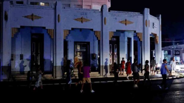 apagón en Cuba
