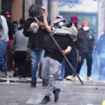 detenidos por marchas en La Paz