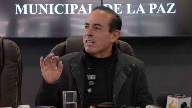 alcalde de La Paz, César Dockweiler