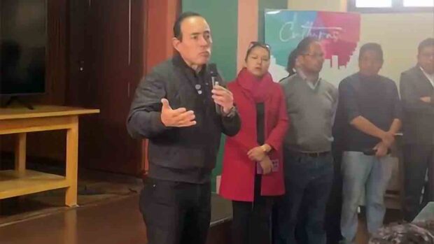 César Dockweiler, alcalde de La Paz
