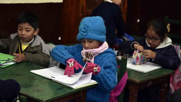 horario escolar de invierno