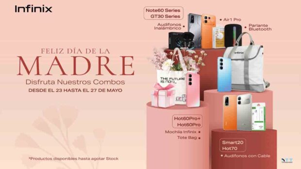 Combos de Infinix por el Día de la Madre