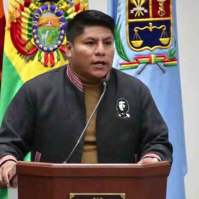 Leonardo Loza, gobernador de Cochabamba