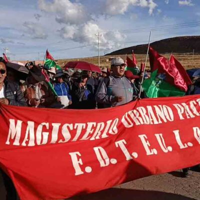 marcha de maestros