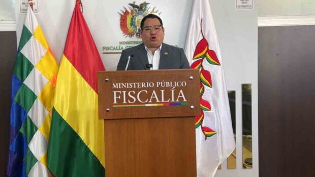 Roger Mariaca, fiscal general del Estado