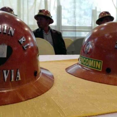 guardatojos de cooperativistas mineros