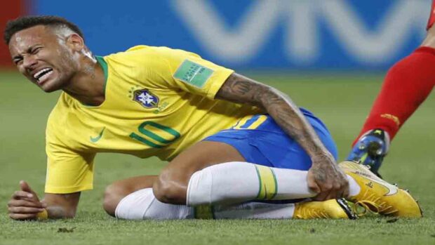 Neymar lesionado