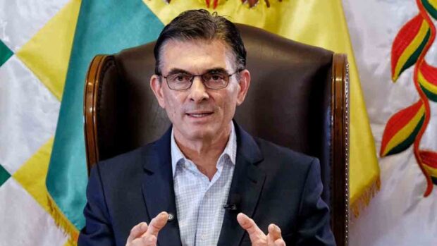 Rodrigo Paz, presidente de Bolivia