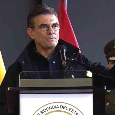 el presidente Rodrigo Paz