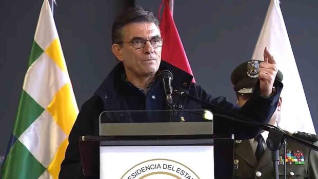 el presidente Rodrigo Paz