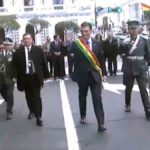 el presidente Rodrigo Paz en Sucre