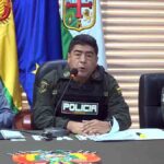 comandante departamental de la Policía de Santa Cruz, Jhenky Gómez