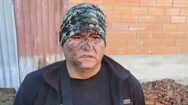 policía Juan Pablo Mamani