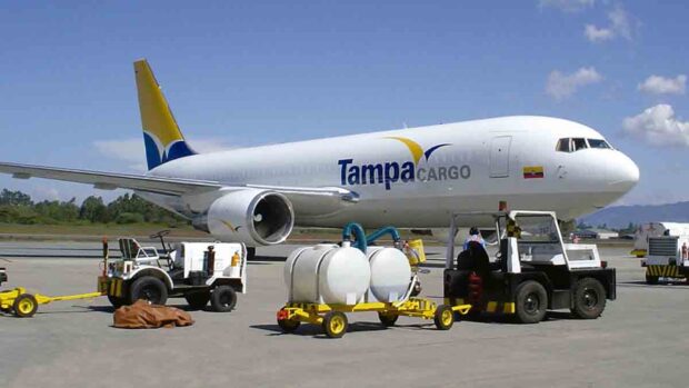 avión de Tampa Cargo