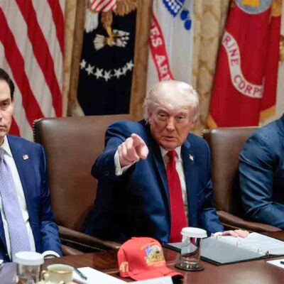 el presidente Donald Trump