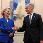 Ursula von der Leyen y Mark Carney