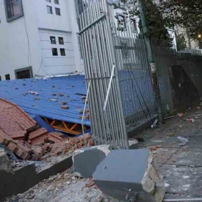 destrozos ocasionados por maestros rurales en el Ministerio de Educación