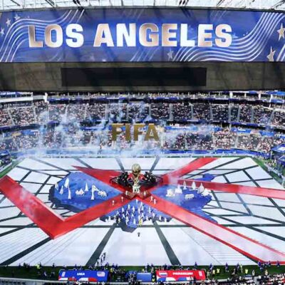 ceremonia inaugural del Mundial en EEUU