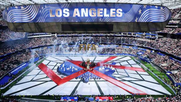 ceremonia inaugural del Mundial en EEUU