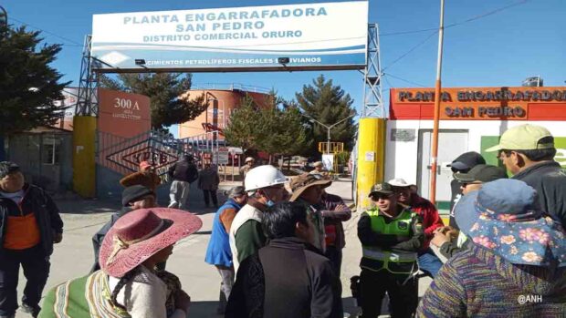 ANH garantiza suministro de glp en Oruro