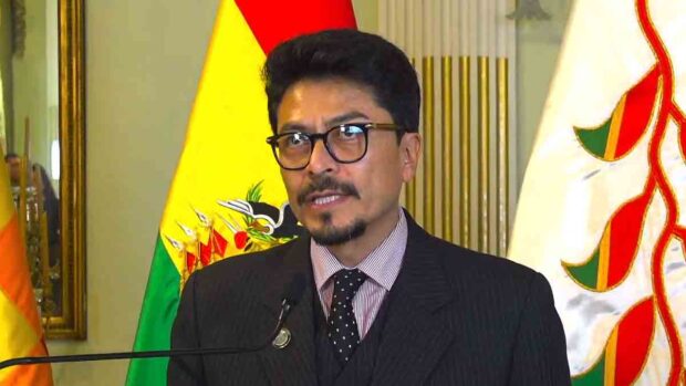 canciller Fernando Aramayo