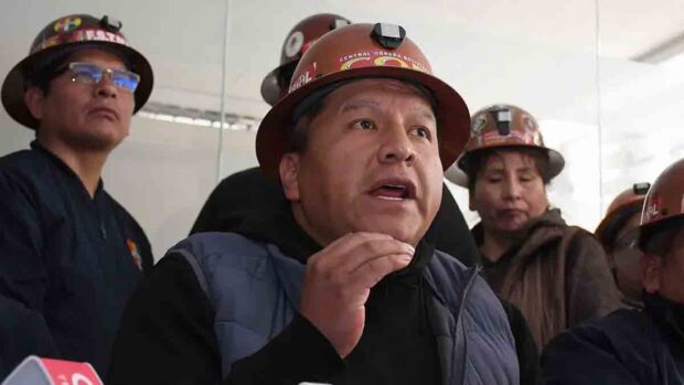 Mario Argollo, ejecutivo de la COB