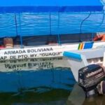 una embarcación de la Armada Boliviana