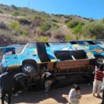 el bus que se accidentó