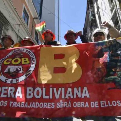 marcha de la COB