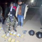 Secuestran cocaína en mochilas en Parotani