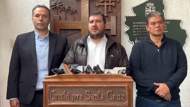 presidente del Comité pro Santa Cruz, Stello Cochamanidis