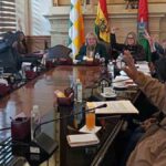 sesión del Concejo Municipal de La Paz