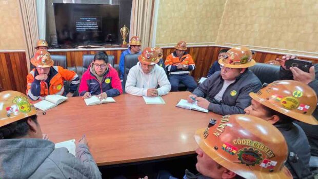 cooperativistas mineros de Potosí