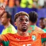Amad Diallo festeja su gol