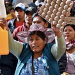 marcha por abastecimiento de alimentos