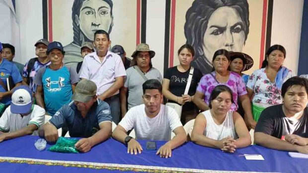 dirigentes de interculturales de Chimoré