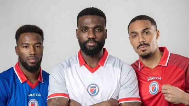 Haití cambia su camiseta para el mundial
