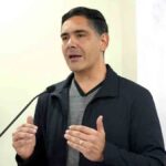El ministro Oscar Mario Justiniano