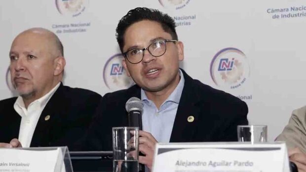Gonzalo Morales, presidente de la CNI, durante la presentación del plan.