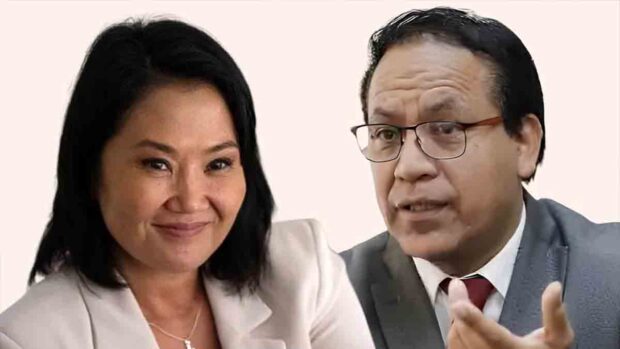 Keiko Fujimori y Roberto Sánchez